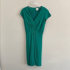 Banana Republic Teal Knee Length Dress